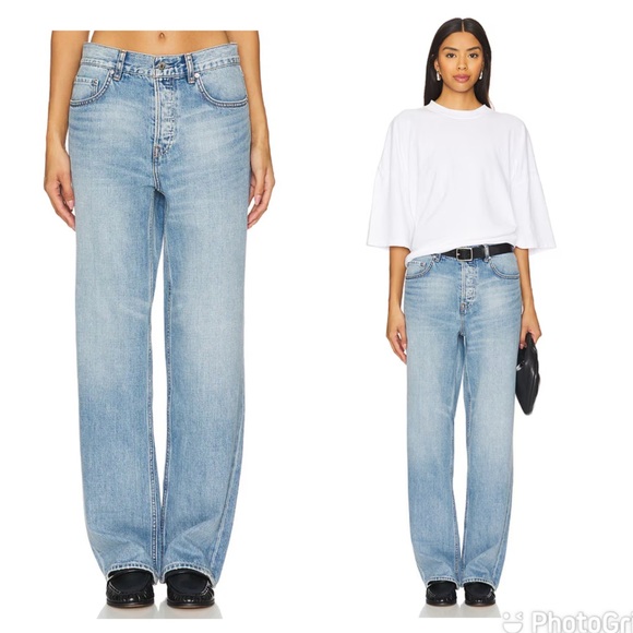 REVOLVE Denim - NEW GRLFRND Bella Low Rise Boyfriend Jean Santa Monica Size 29